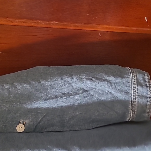 Denim shacket - Picture 4 of 7